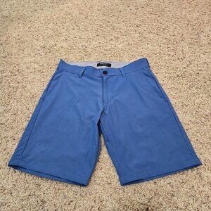 Kenneth Cole Heathered Tech Performance 9" Shorts Size 28